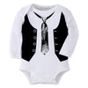 Load image into Gallery viewer, Baby Boy Gentleman Bowtie Romper Bump baby and beyond