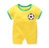 Load image into Gallery viewer, Baby Boy Girl Romper Soccer Football Clothes Bump baby and beyond