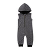 Baby Boy Hooded Sleeveless Jumpsuit Bump baby and beyond