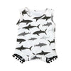Baby Boys Girls Shark Romper Clothes Bump baby and beyond