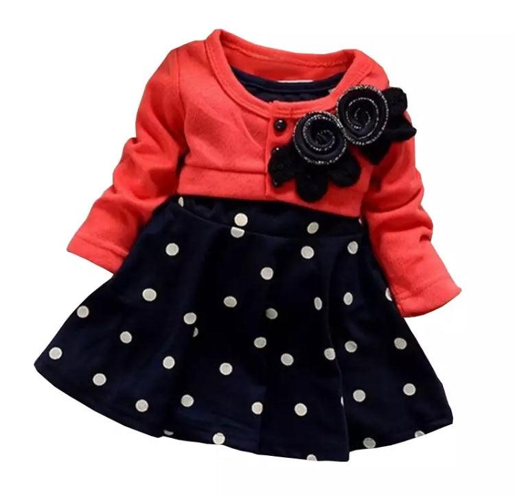 Baby Girl Cotton Flower Dress Clothes Bump baby and beyond