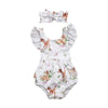 Load image into Gallery viewer, Baby Girls Deer Romper Headband Clothes Bump baby and beyond