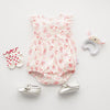 Load image into Gallery viewer, Baby Girls Dot Flower Onesies Romper Bump baby and beyond