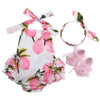 Load image into Gallery viewer, Baby Girls Sets Headband Shoe Romper Bump baby and beyond