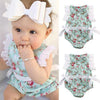 Baby Girls Summer Lace Floral Bodysuit Bump baby and beyond
