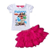 Load image into Gallery viewer, Baby Girls Trolls T Shirt Skirt Outfit Bump baby and beyond