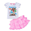 Load image into Gallery viewer, Baby Girls Trolls T Shirt Skirt Outfit Bump baby and beyond
