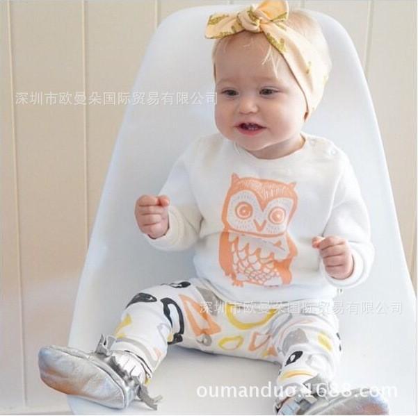 Baby Novelties T Shirt Owl Pants Outfit Bump baby and beyond