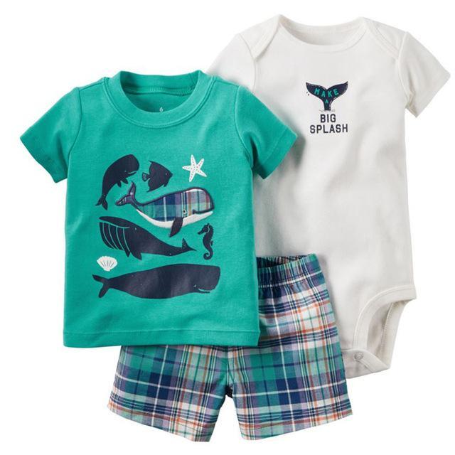 Baby Sets T Shirt Short Romper Outfit Bump baby and beyond