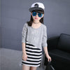 Load image into Gallery viewer, Casual Fashion Striped Dress Girls Vestidos Clothes Bump baby and beyond