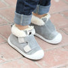 Children Girls Boys Thickened Warm Walking Shoes Bump baby and beyond