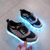 Load image into Gallery viewer, Children Led Light Up USB Charge Sneakers Shoes Bump baby and beyond
