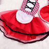Load image into Gallery viewer, Christmas Baby Girl Tulle Red Hoodie Cape Cloak Dress Bump baby and beyond