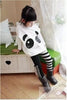 Load image into Gallery viewer, Girls Top Panda Sequin Stripe Pant Bump baby and beyond