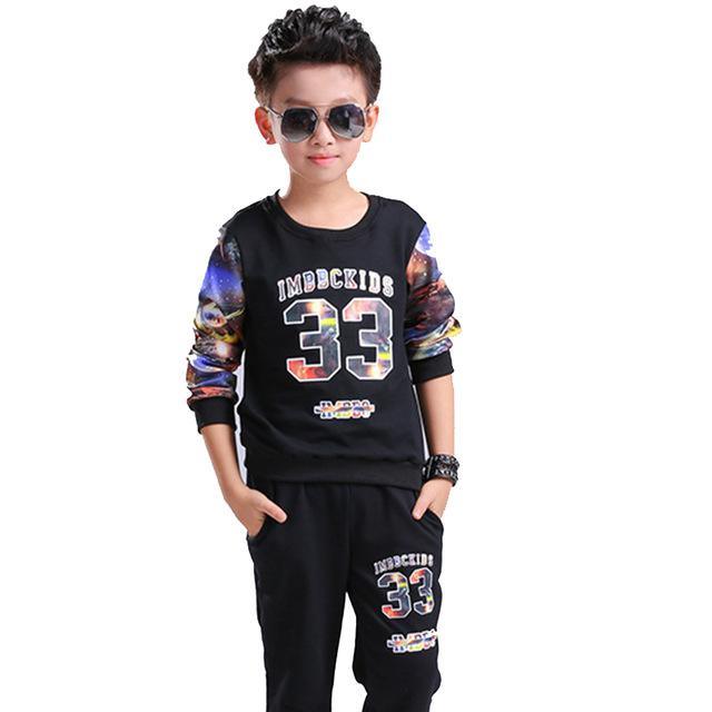 Kid Boys Tops Cartoon Tracksuit Sets Bump baby and beyond