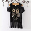 Load image into Gallery viewer, Kids Girls T Shirt Sleeve Top Owl Summer Clothes Bump baby and beyond