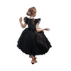 Kids Morticia Wednesday Addams Cosplay Costume Bump baby and beyond