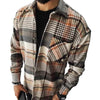 Men's Casual Plaid 2021 Long Sleeve Single-Breasted Shirt