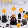 Load image into Gallery viewer, Modern Manual V60 Coffee Maker Set Travel Bag Bump baby and beyond