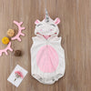 Load image into Gallery viewer, Newborn Baby Girl Fleece Unicorn Jumpsuit Bump baby and beyond