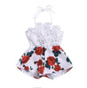 Load image into Gallery viewer, Newborn Baby Girl Strap Romper One Piece Clothes Bump baby and beyond