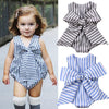 Load image into Gallery viewer, Newborn Baby Girl Striped Sleeveless V-Neck Romper Outfit Bump baby and beyond