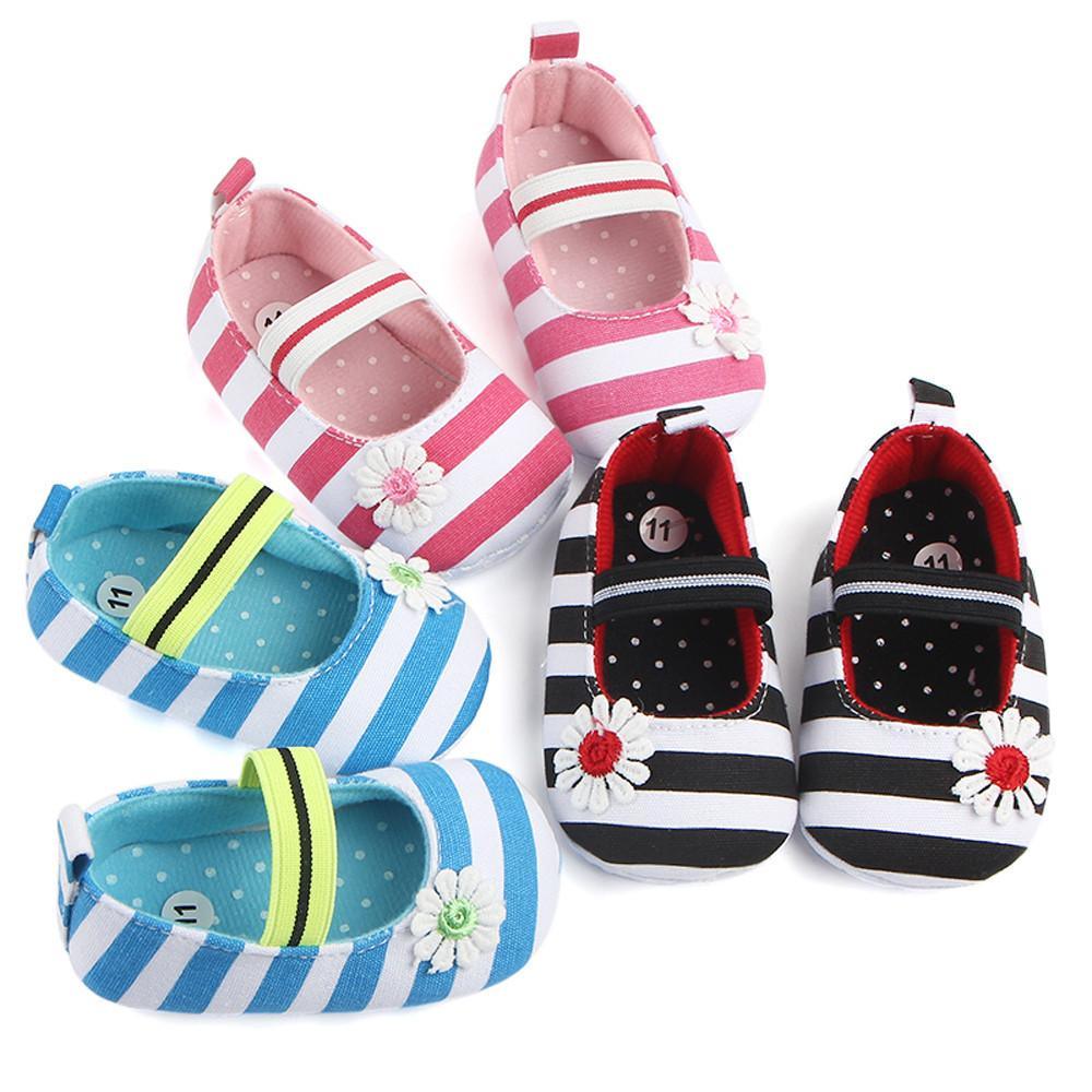 Newborn Baby Girls Canvas Solid Shoes Bump baby and beyond