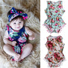 Newborn Baby Girls Floral Jumpsuit Bump baby and beyond
