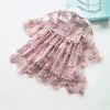Princess Flower Gauze Petals Lace Party Dress Bump baby and beyond