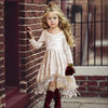 Load image into Gallery viewer, Princess Girls Solid Tassel Dress Bump baby and beyond