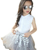 Load image into Gallery viewer, Princess Lace Sleeveless Tulle Ruffled Dress Bump baby and beyond