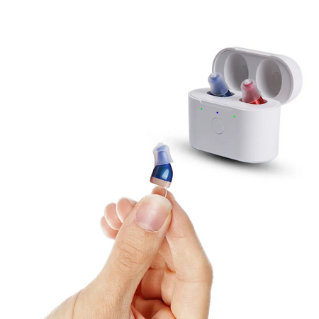Elderly Rechargeable Invisible Hearing Aid Sound Amplifier