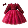 Load image into Gallery viewer, Girls Sequin Birthday Party Casual Dress