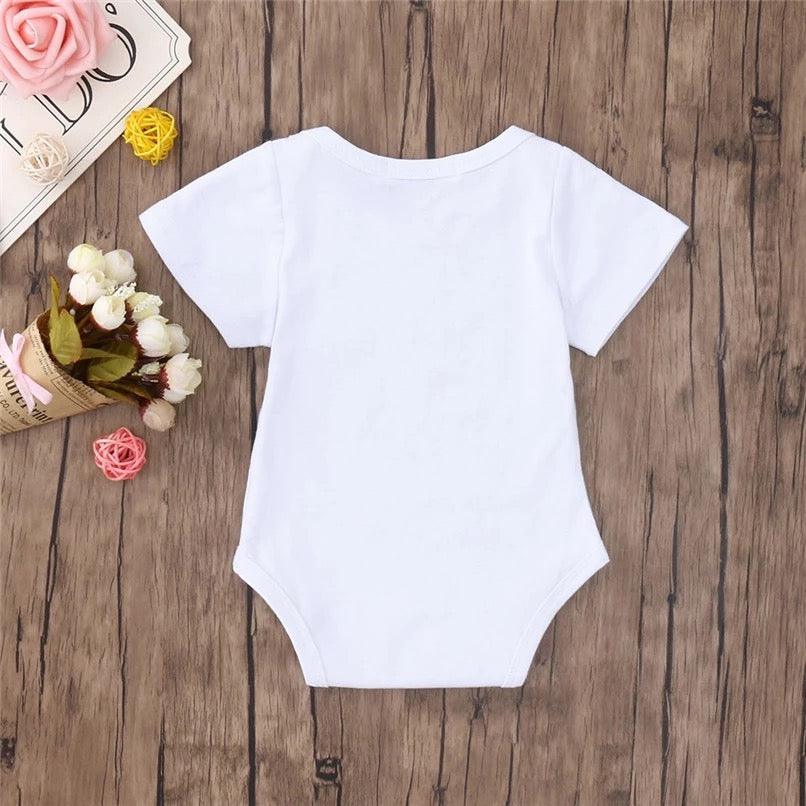 Summer Baby Boy Girl Letter Jumpsuit Bump baby and beyond