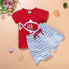 Load image into Gallery viewer, Summer Kid Baby Boys Anchor Fish Cotton Clothes Bump baby and beyond