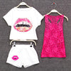 Summer Kid European Style Top T Shirt Shorts Clothes Bump baby and beyond