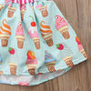 Load image into Gallery viewer, Toddler Babies Girl Sleeveless Ice Cream Strap Dress Bump baby and beyond