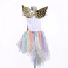 Load image into Gallery viewer, Toddler Girls Rainbow Unicorn Horn Party Dress Bump baby and beyond