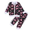 Load image into Gallery viewer, Toddler Girls Sweatshirt Floral Tracksuit Outfit Bump baby and beyond