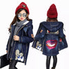 Load image into Gallery viewer, Warm Winter Kid Girl  Denim Jacket Velvet Hooded Outwear Bump baby and beyond