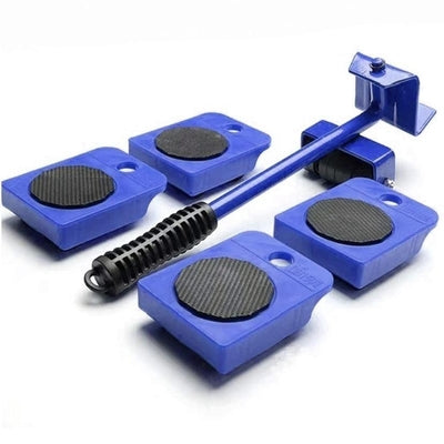 Professional Furniture Lifter Tools Set Mover Wheel Bar Roll Device