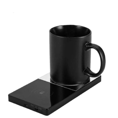 Multifunctional Heating Mug Cup Phone Charger Mirror For Home Office