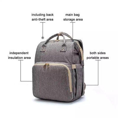 Muti purpose 4 in 1 baby carrier backpack convertible travel storage bag