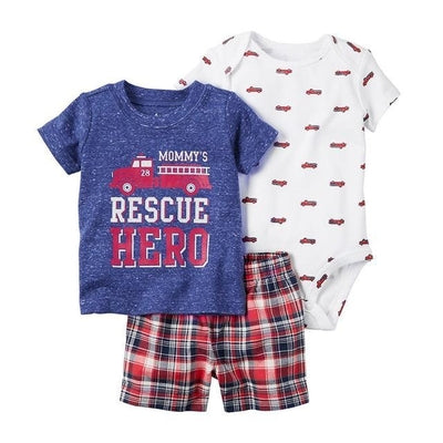 Baby Sets T Shirt Short Romper Outfit