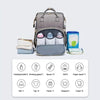 Muti purpose 4 in 1 baby carrier backpack convertible travel storage bag