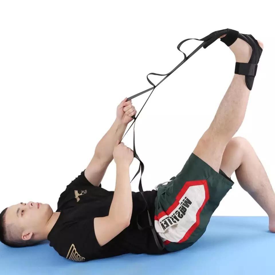 Yoga Leg Stretcher Strap Belt Bump baby and beyond
